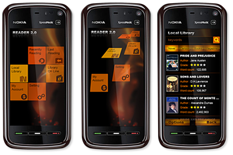 I designed and implemented 3D UI on Symbian — image 1