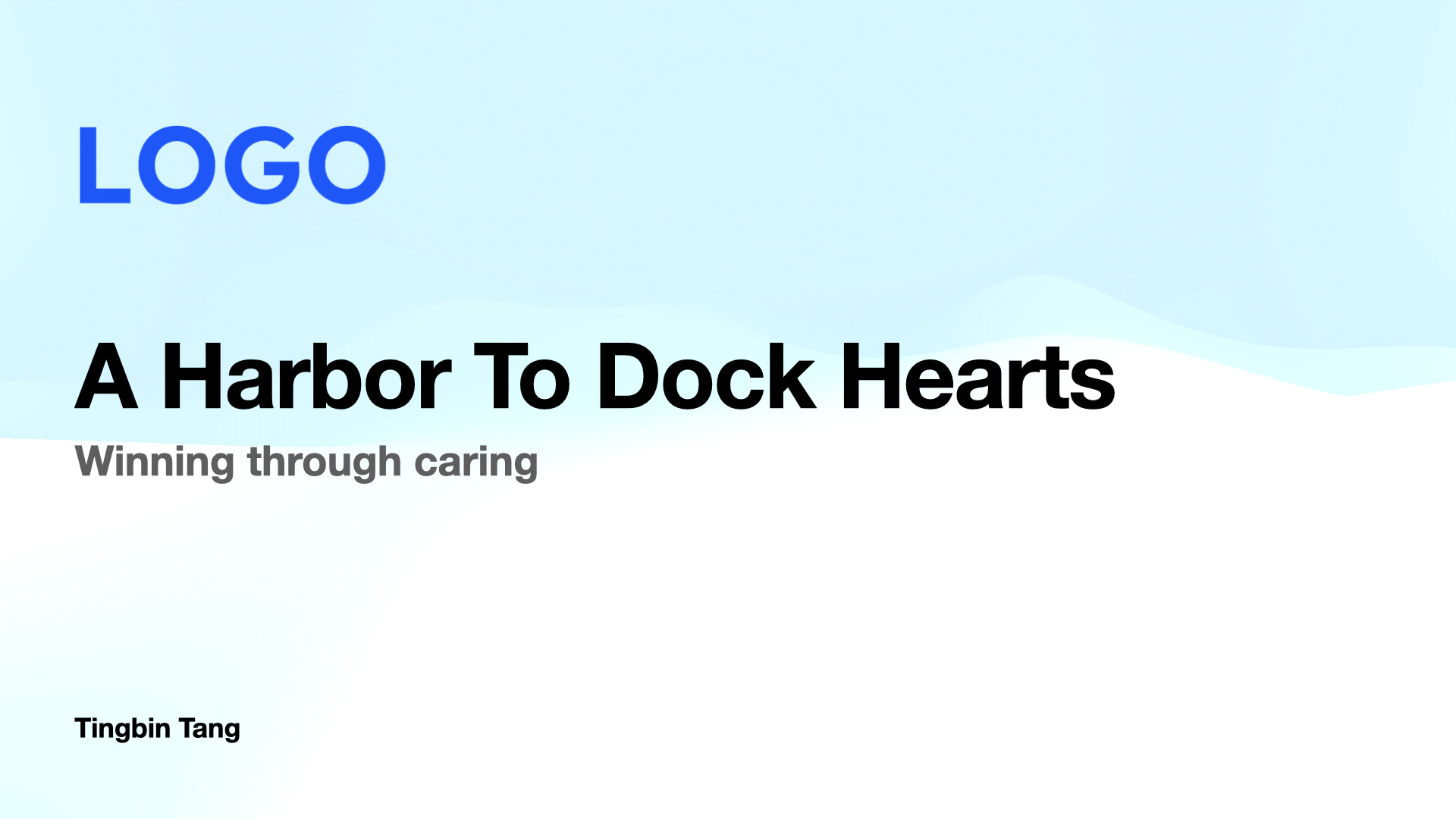 Winning Through Caring - A Harbor To Dock Hearts — image 1